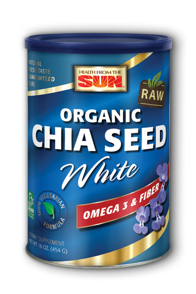 Health From The Sun: Chia Seed Organic White 16 oz