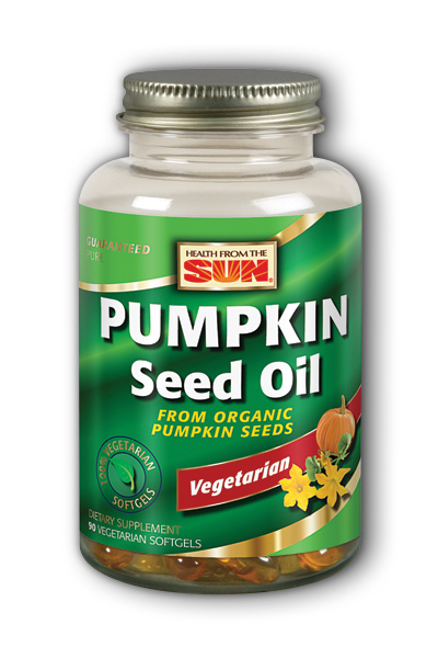 100 Percent Vegetarian Pumpkin Seed Oil 90 softgels from HEALTH FROM THE SUN