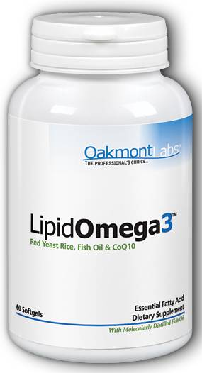 Lipid Omega 3 60 ct from Oakmont Labs