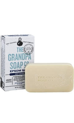 GRANDPA'S: Grandpa's Epsom Salt Soap w/Baking Soda 4.25 oz