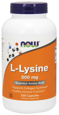 Lysine 500mg per capsule by now foods