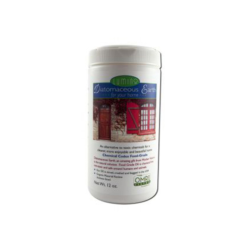 LUMINO WELLNESS: Food Grade Diatomaceous Earth for your Home 12 oz