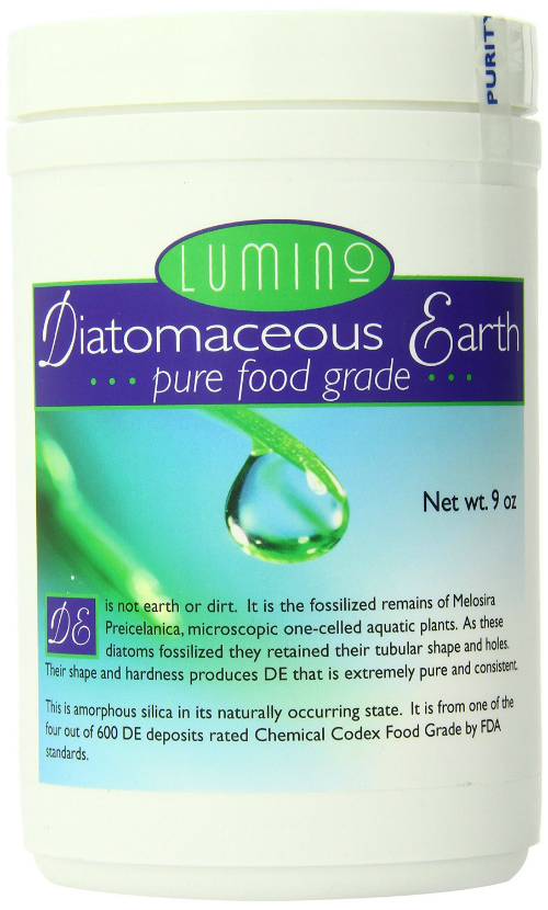 LUMINO WELLNESS: Pure Food Grade Diatomaceous Earth 9 oz
