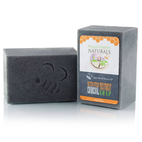 VALLEY GREEN NATURALS: Activated Charcoal Treatment Soap 5 oz