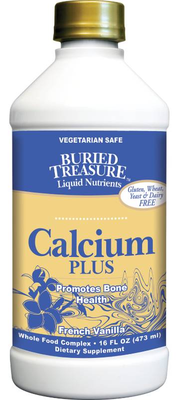BURIED TREASURE: Calcium Plus Vanilla 16 oz