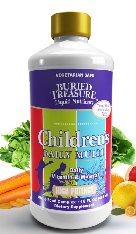 Children's Daily Multi 16 oz from BURIED TREASURE