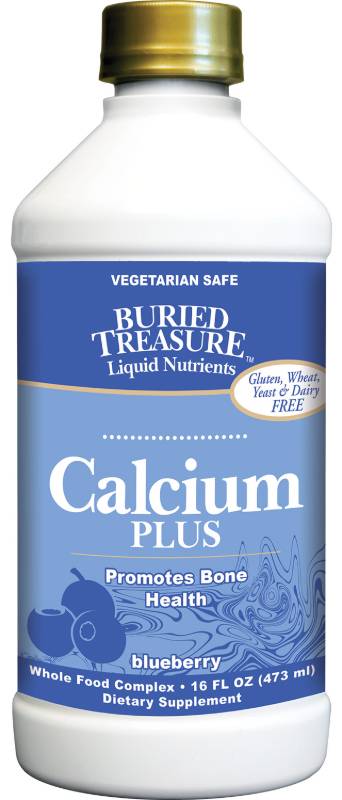 BURIED TREASURE: Calcium Plus Blueberry 16 oz