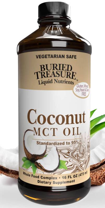 BURIED TREASURE: Coconut Oil MCT 16 oz