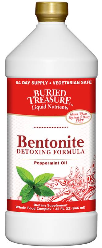 BURIED TREASURE: Bentonite Detoxing Formula 32 oz