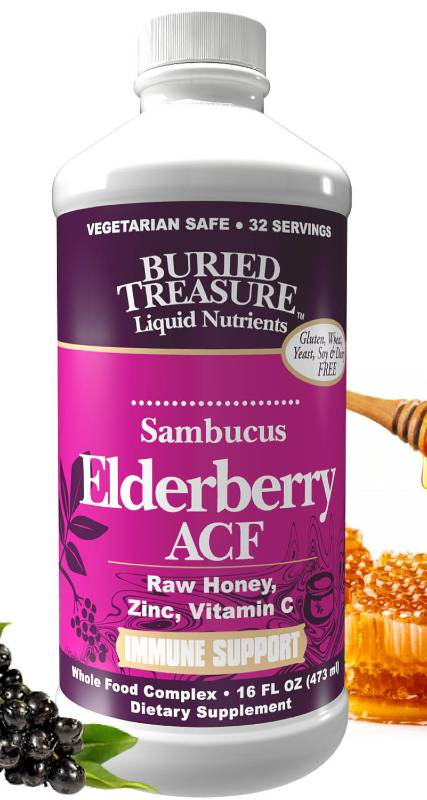 BURIED TREASURE: Elderberry ACF 16 ounce