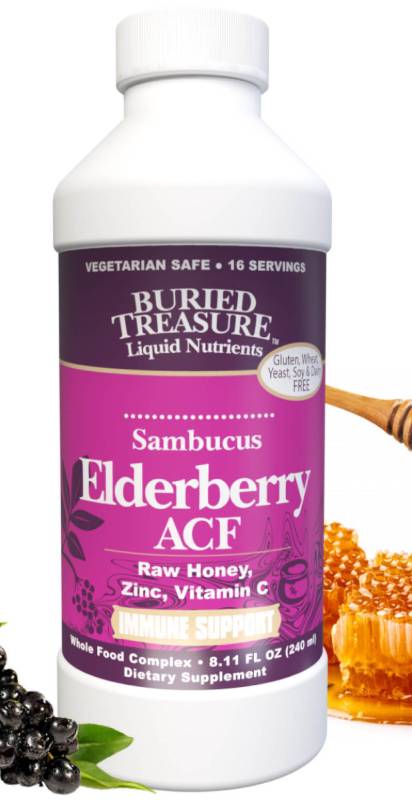 BURIED TREASURE: Elderberry ACF 8 ounce