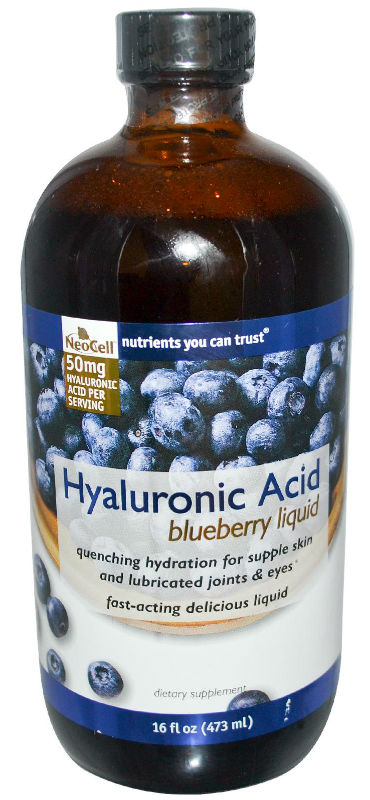 NEOCELL: Hyaluronic Acid Blueberry Liquid 12 oz