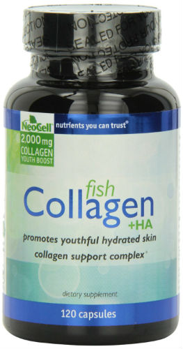 NEOCELL: Fish Collagen Plus Hyaluronic Acid Capsules 120 caps