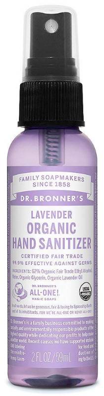 Lavender Hand Sanitizer 2 OUNCE from DR. BRONNER'S MAGIC SOAPS