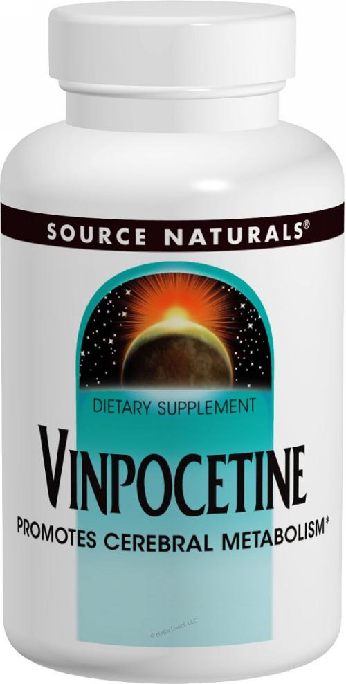 SOURCE NATURALS: Vinpocetine 10 mg 120 tabs
