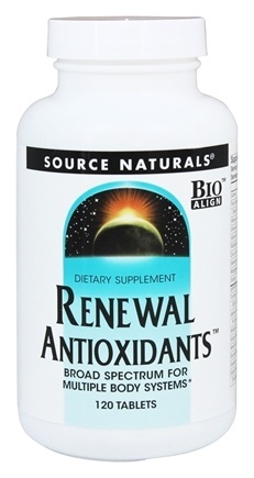 SOURCE NATURALS: Renewal Antioxidants 120 tablet