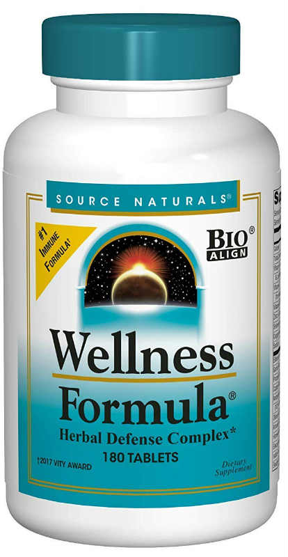 Wellness Formula Non Echinacea, 180 tablet