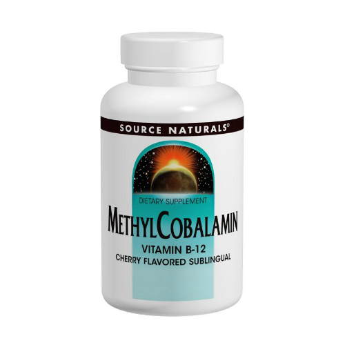 SOURCE NATURALS: MethylCobalamin Vitamin B-12 Cherry 1 mg 240 lozenge