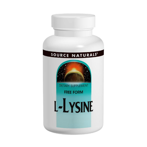 SOURCE NATURALS: L-Lysine 1000mg 200 capsules