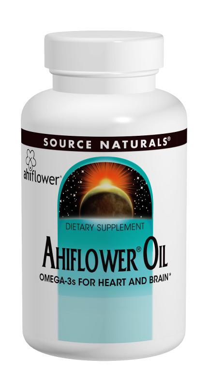 Source Naturals: Ahiflower Oil 30 softgels