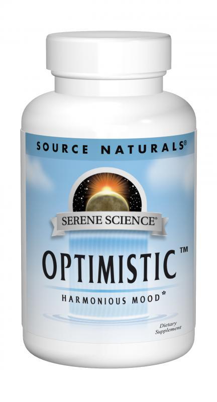 Serene Science Optimistic 30 tabs from Source Naturals