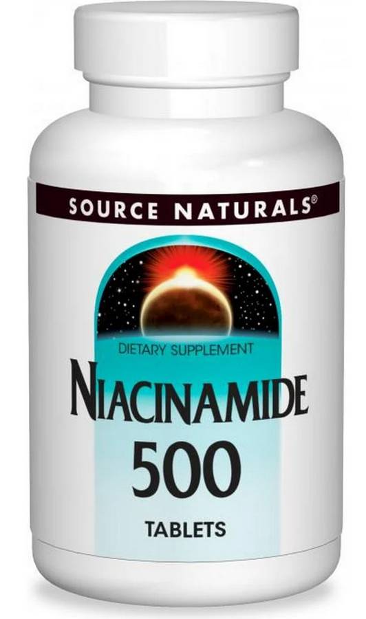 Niacinamide 500mg, 60 tablet