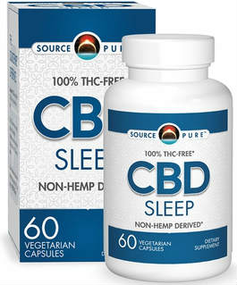SourcePure CBD Sleep, 60 vc