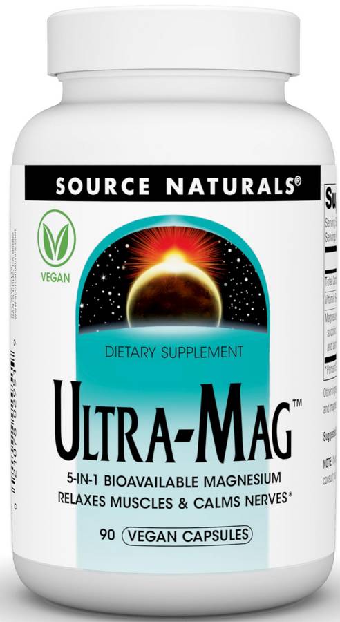 SOURCE NATURALS: Ultra-Mag 90 CAPVEGI