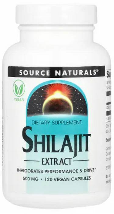 Shilajit Extract 500 mg, 120 CAPVEGI