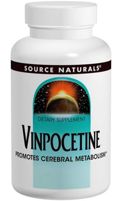 SOURCE NATURALS BONUS: Vinpocetine 10mg 60Plus60t 120 tab