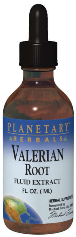 PLANETARY HERBALS: Valerian Root Liquid Extract 2 fl oz