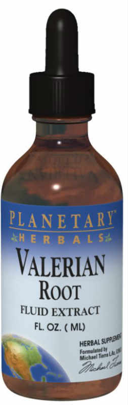 PLANETARY HERBALS: Valerian Root Liquid Extract 4 fl oz