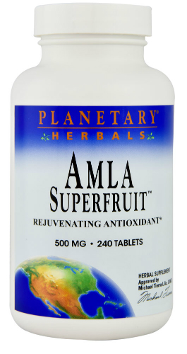 PLANETARY HERBALS: Amla Superfruit 500mg 240 tablet