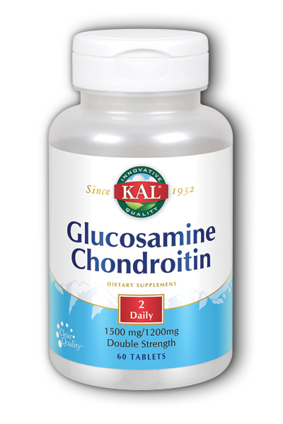 Glucosamine & Chondroitin 2 A Day 60ct from Kal