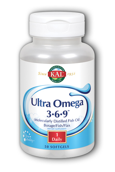 Kal: Ultra Omega 3 6 9 50ct