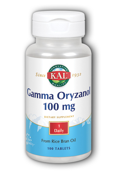 Kal: Gamma Oryzanol 100ct 100mg