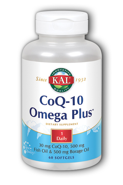 Kal: CoQ-10 Omega Plus 60ct