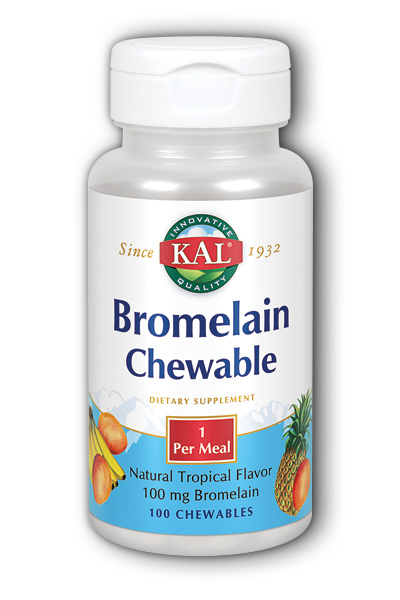 Kal: Bromelain Chewable 100ct