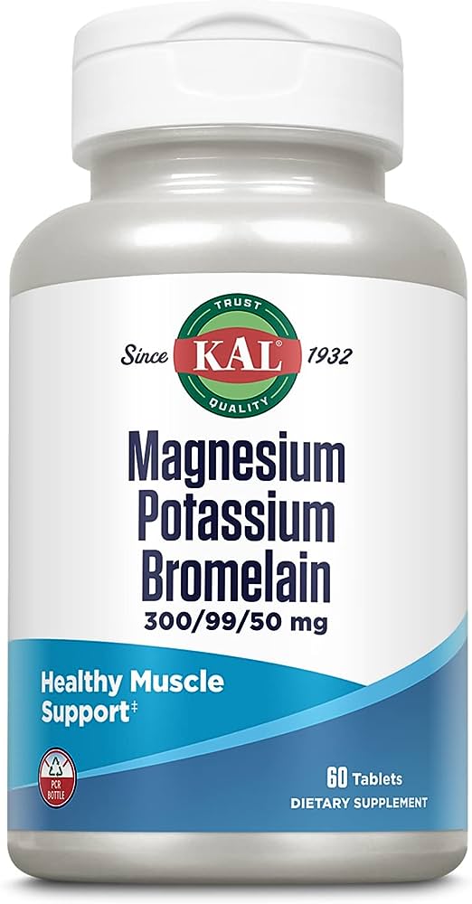 Kal: Magnesium Potassium Bromelain 60 ct