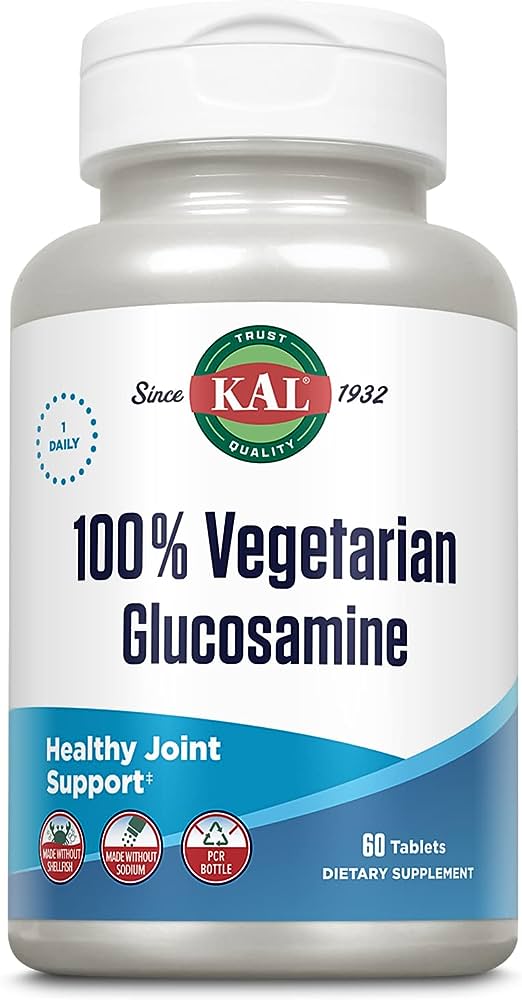 Kal: Vegetarian Glucosamine 60ct