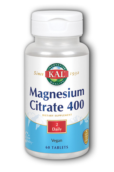 Kal: Magnesium Citrate 60ct
