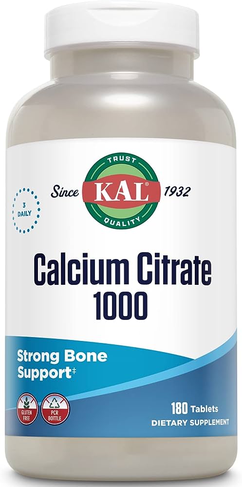 Calcium Citrate 1000mg Dietary Supplements