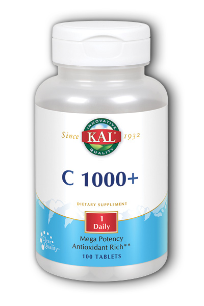 Kal: C-1000 Plus Mega Potency 100ct 1000mg