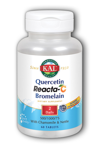 Quercetin Reacta-C Bromelain, 60 Tab
