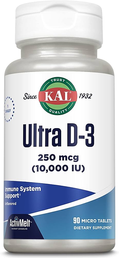 Ultra D-3 10000 IU ActivMelt 90 Lozenge from KAL