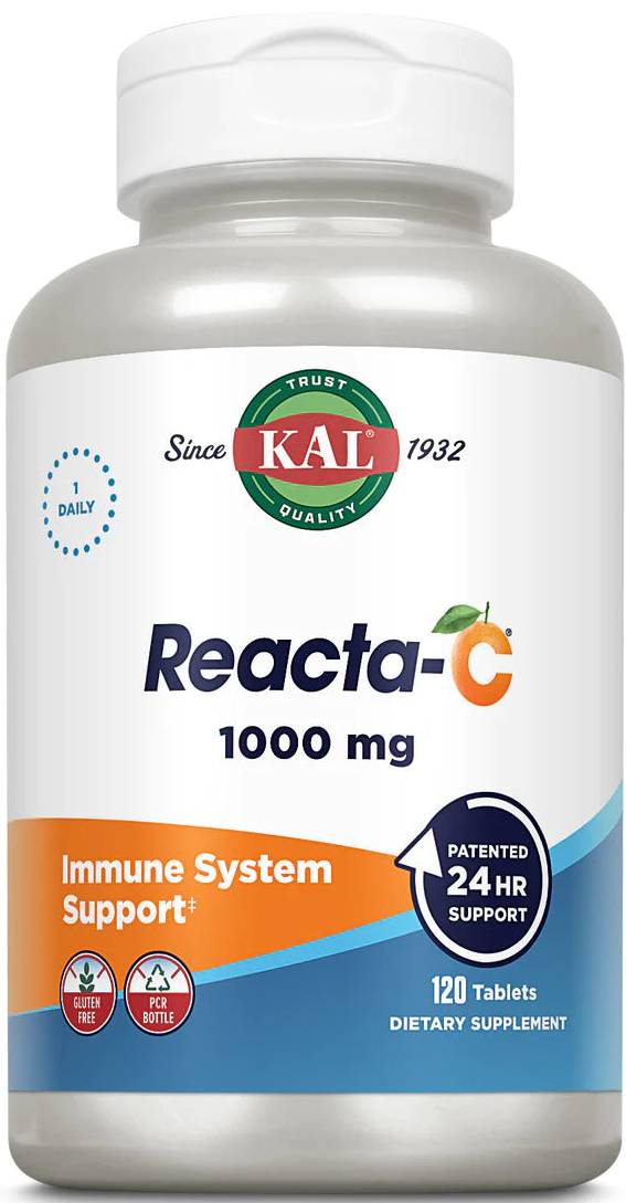 KAL: Reacta-C 1000mg with Bioflavonoids 120 Tabs