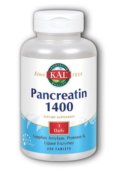 Pancreatin, 250ct 1400mg