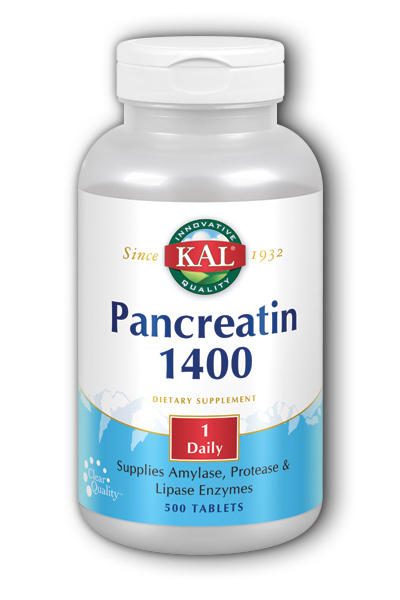 Pancreatin, 500ct 1400mg