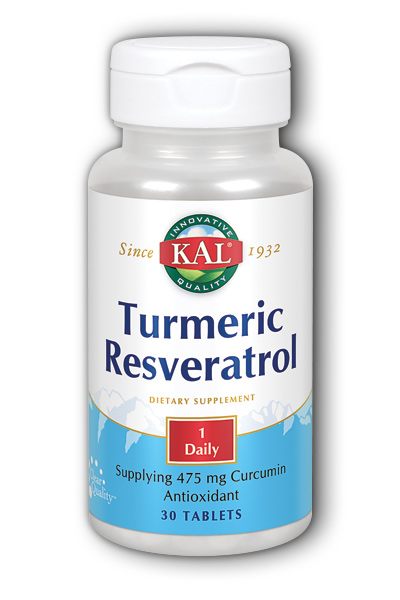 Turmeric and Resveratrol, 30 ct