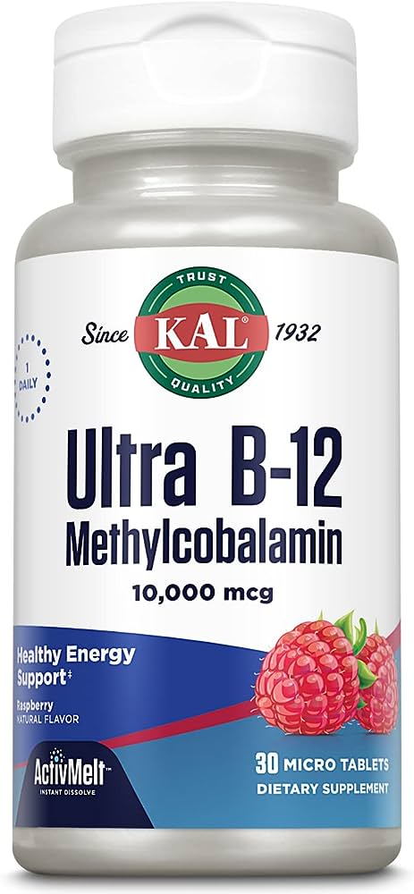 KAL: B-12 Methylcobalamin ActivMelt 10,000mcg 30ct